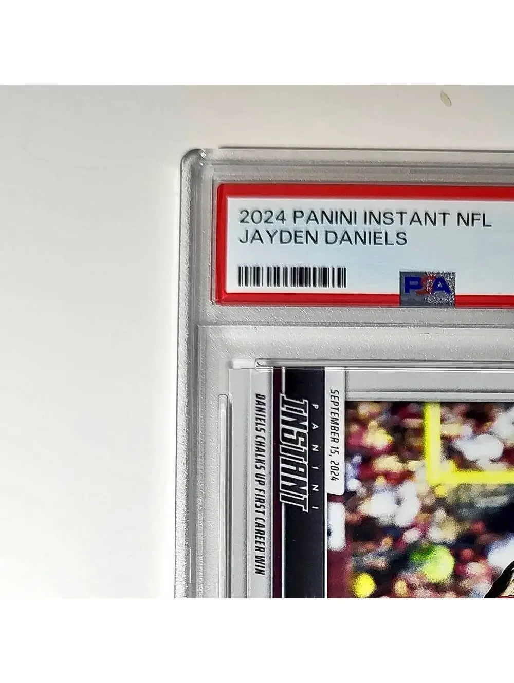 Jayden Daniels Rookie 2024 Panini Instant NFL #40 PSA 8 NM-MT